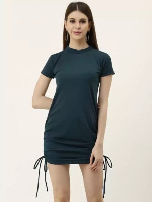 TANDUL Women Bandage Dark Green Dress