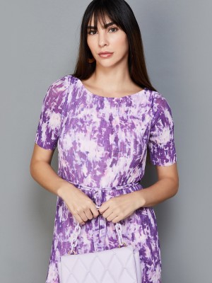 CODE by Lifestyle Women A-line Purple, Pink Dress