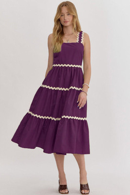 amar fashion Women Bodycon Purple Knee Length Dress