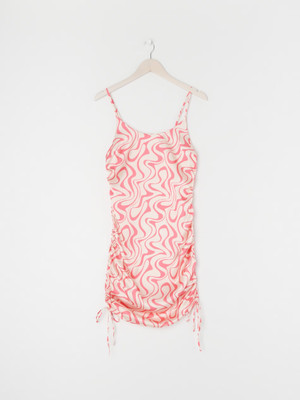 Sinsay Women Bodycon Pink Mini/Short Dress
