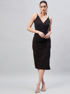 RARE Women Bodycon Black Dress