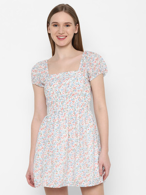 American Eagle Outfitters Women A-line Multicolor Mini/Short Dress