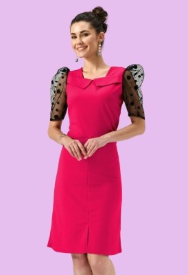 Arbiter Collection Women Bodycon Pink Dress