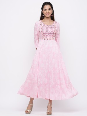 Juniper Women Maxi Pink Dress
