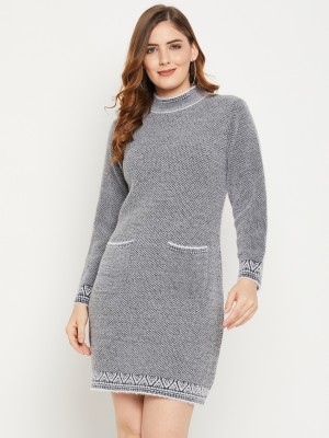 Zigo Women Bodycon Grey Dress