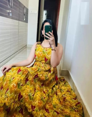 AASHLEY Women A-line Multicolor Ankle Length Dress