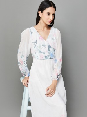 CODE by Lifestyle Women A-line White Dress