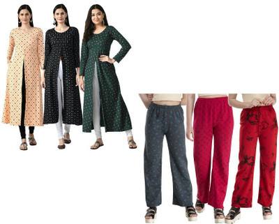 KAVYA Women A-line Multicolor Maxi/Full Length Dress