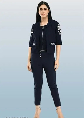 MYKUKI Top Pant Co-ords Set with Jacket