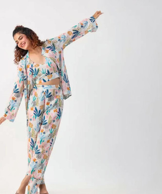 NWH Women Fit and Flare Multicolor Midi/Calf Length Dress
