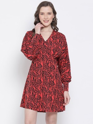 OXOLLOXO Women A-line Red Dress