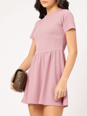 Dressberry Women A-line Red Mini/Short Dress
