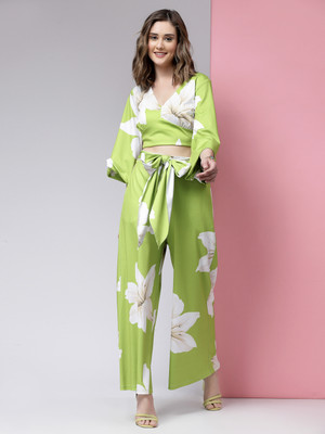 KASSUALLY Top Palazzos Co-ords Set