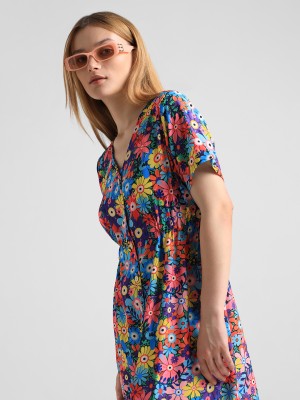 ONLY Women Shirt Multicolor Dress