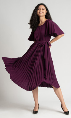 buy pleated dress