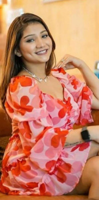 ColorMeGorgeous Women Fit and Flare Pink Knee Length Dress