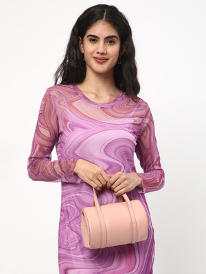 R&B Women A-line Pink, Purple Midi/Calf Length Dress