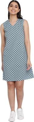 Aditya Birla -abof Women Shift Multicolor Dress