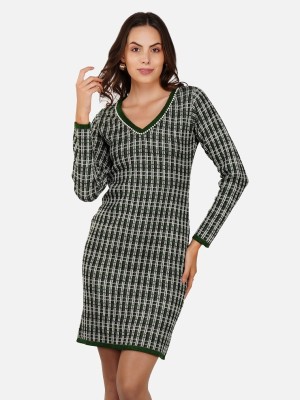 Joe Hazel Women Bodycon Green Dress