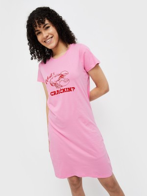 Ginger by Lifestyle Women A-line Pink Dress