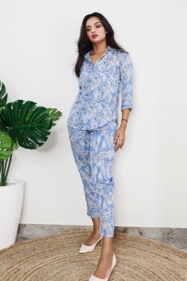 Kirtan Fabriya Printed Women Track Suit