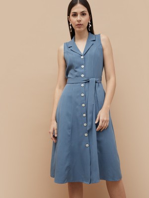 CODE by Lifestyle Women A-line Blue Dress