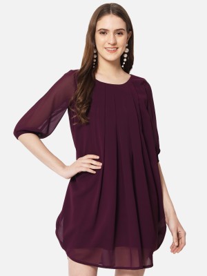 ALL WAYS YOU Women Shift Purple Dress