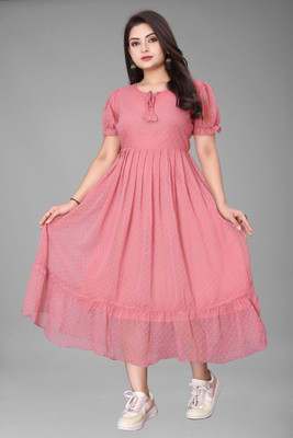 Bhadani Women Maxi Multicolor Full Length Dress