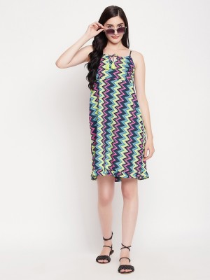 Clovia Women Layered Multicolor Dress