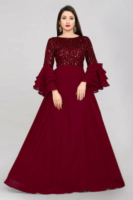 Ghateshvar Anarkali Gown(Blue)