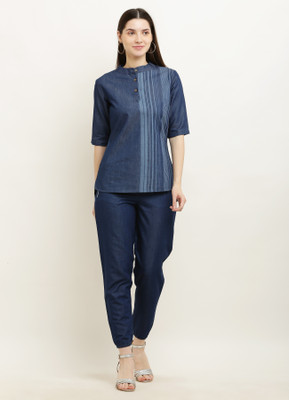 Avyanna Top Palazzos Co-ords Set