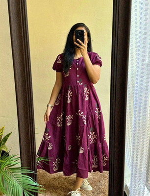 LifesTime Anarkali Gown(Purple)