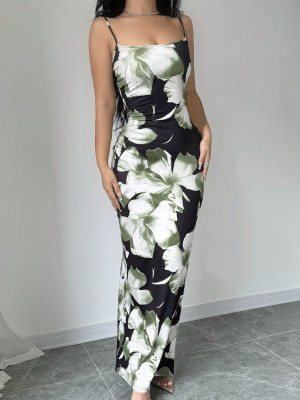 FabVerse Women Bodycon Multicolor Maxi/Full Length Dress