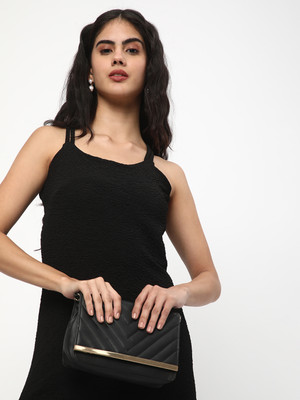 R&B Women A-line Black Mini/Short Dress