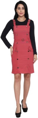 RIHANI FAB Women Bodycon Pink, Black Dress