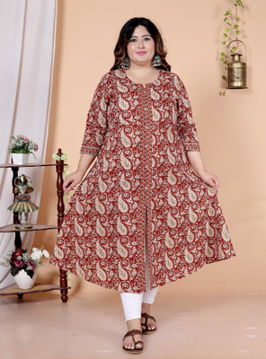 GYAPTI Women Gown Maroon Maxi/Full Length Dress