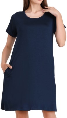 Miss Lavish London Women A-line Blue Dress