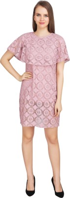 Jakanary Women A-line Pink Dress