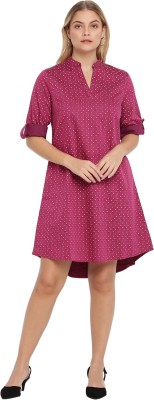 Aditya Birla -abof Women A-line Pink Dress