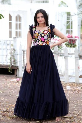 Divastri Anarkali Gown(Blue)