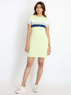 Status Quo Women Bodycon Multicolor Above Knee/Mid Thigh Length Dress