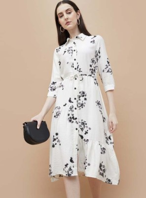 CODE by Lifestyle Women Ethnic Dress White Dress