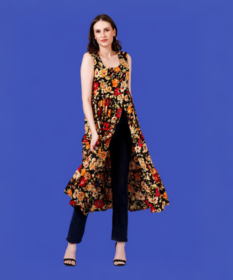 Oh Mi Dios Women Gathered Black Midi/Calf Length Dress