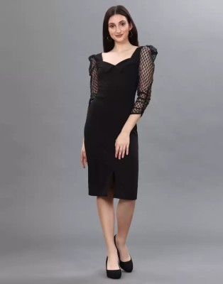 Arbiter Collection Women Bodycon Black Dress