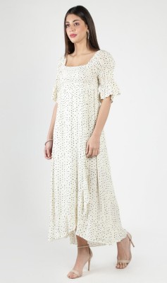 Susheel Women Maxi White Dress