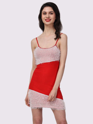 EastBay Women Bodycon Red Mini/Short Dress
