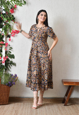 Sangria Women Gown Multicolor Maxi/Full Length Dress
