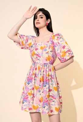 PRETTY LOVING THING Women A-line Pink Mini/Short Dress