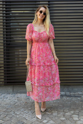 Sheetal Associates Women Maxi Pink Full Length Dress