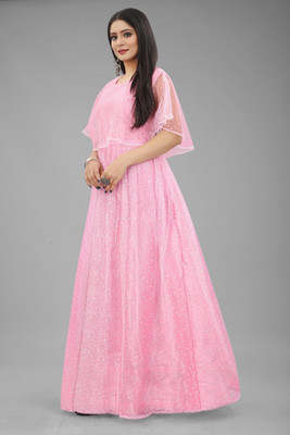 KV Fashion Flared/A-line Gown(Pink)